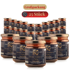 25 Pack Night Longer 240g, Prime Formula Gel, Sofortwirkung, Extra Stark für aktive Männer, Ginseng & Tribulus Terrestris