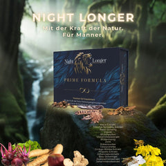 10 Pack x Night Longer 12x12g Stick, Prime Formula Gel, Sofortwirkung, Extra Stark für aktive Männer, Ginseng & Tribulus Terrestris