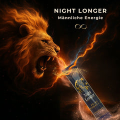 Night Longer Prime Formula Gel, 12x12g Stick Sofortwirkung, Extra Stark für aktive Männer, Ginseng & Tribulus Terrestris
