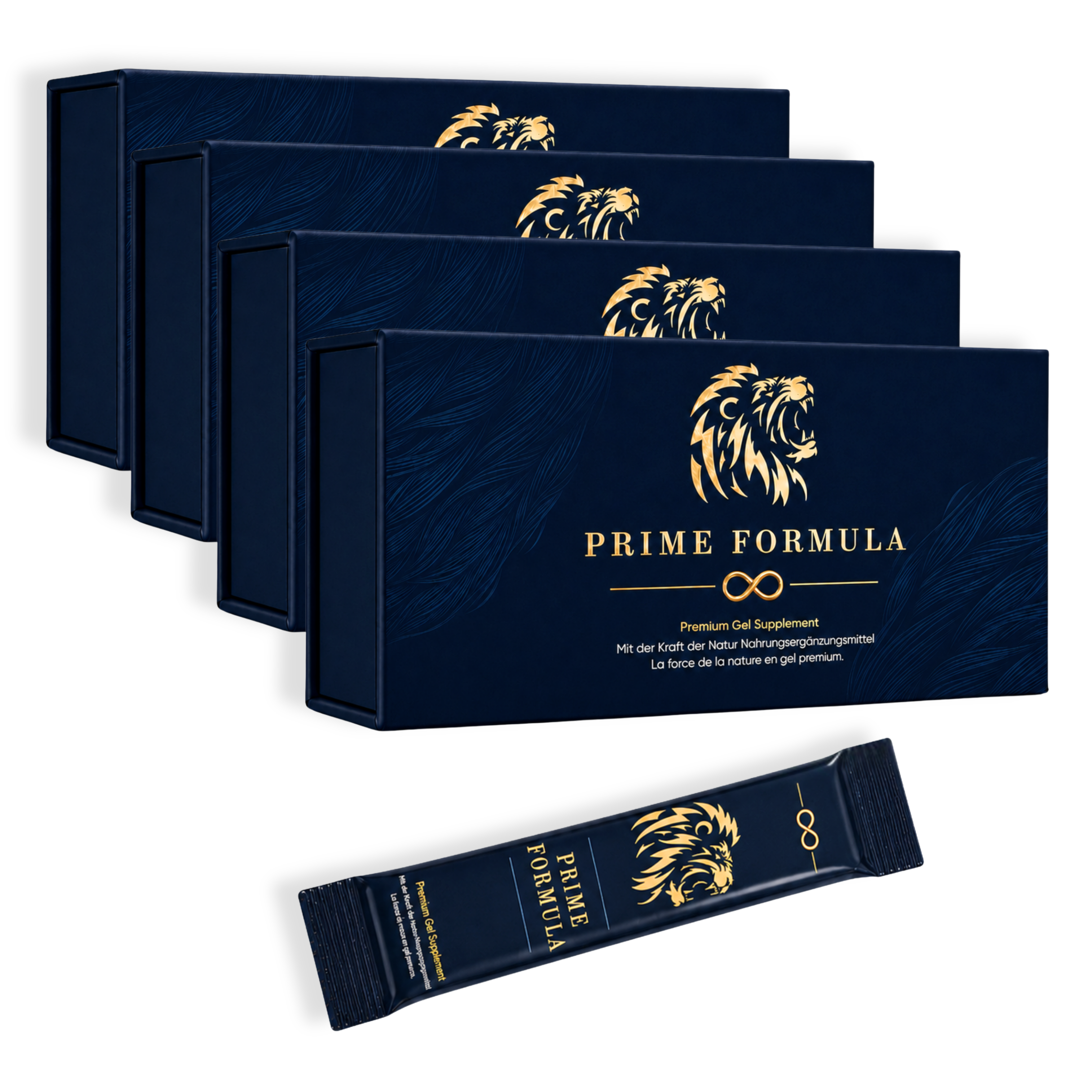 Prime Formula Premium Gel Supplement Sticks 4er-Pack
